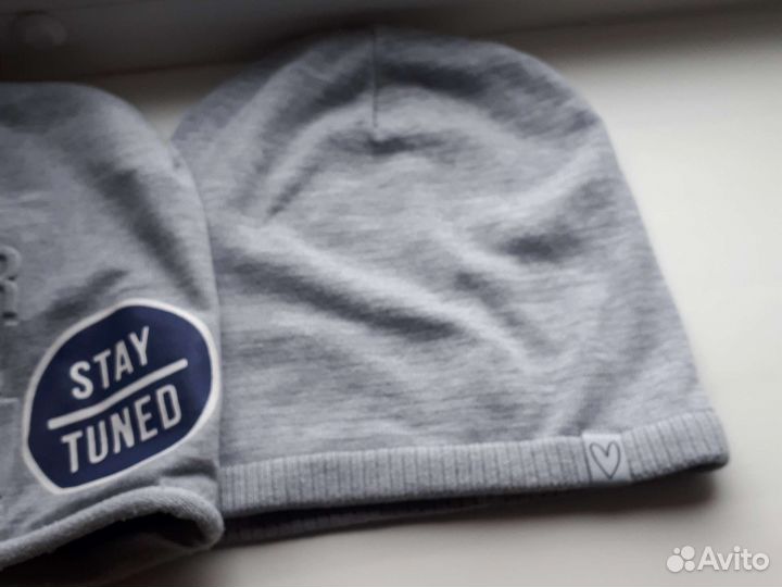Шапка benetton серая унисекс