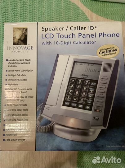 Обмен / Телефон стационарный LCD Touch Panel Phone