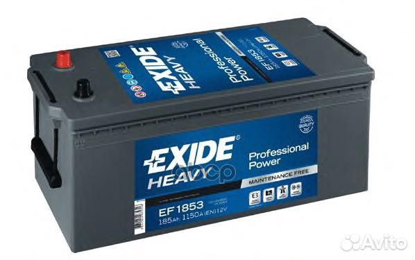 Аккумулятор exide heavy Professional Power 12V