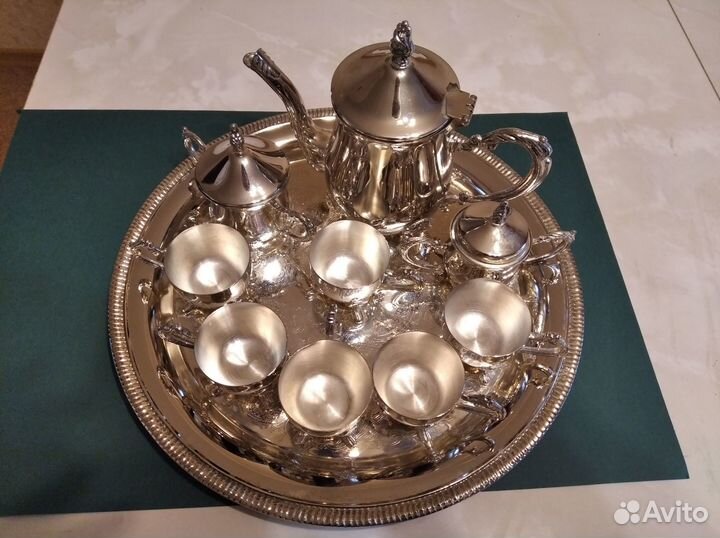 Набор из мельхиора для кофе