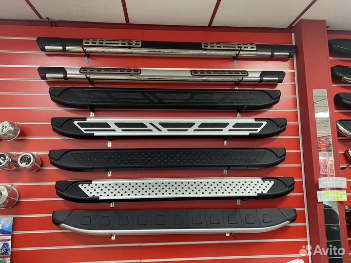 Пороги внешние площадки Volvo XC 60 2008-2017