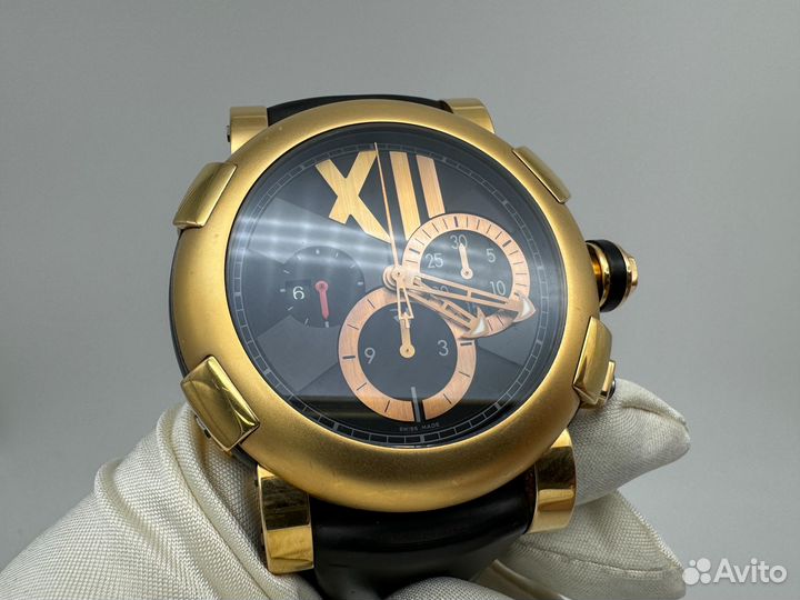 Часы Romain Jerome titanic 50mm Gold