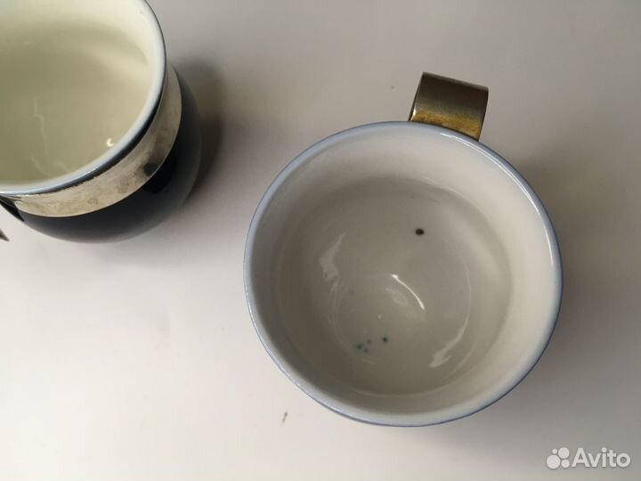 Кобальтовые кружки 2 штуки