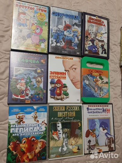 Dvd диски мультфильмы и фильмы