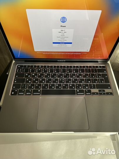 Apple Mac Book Air 2020 M1 8/256 новый рст