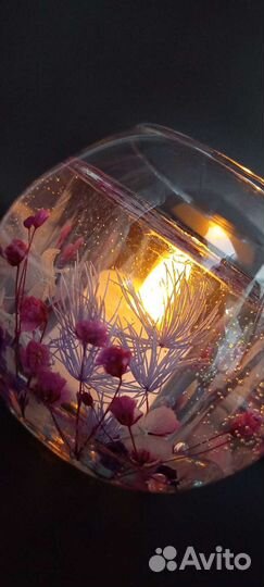 Свеча-подсвечник