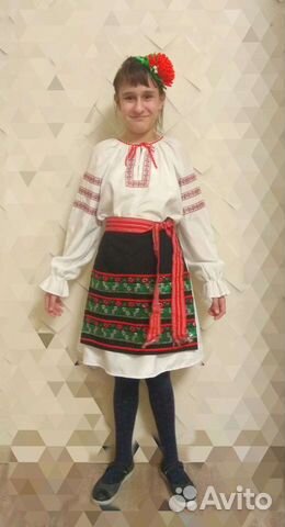 Молдавский национальный костюм для девочек