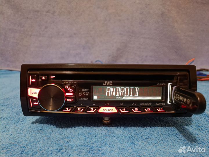 Автомагнитола jvc KD-R469