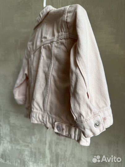 Джинсовая куртка для девочки zara