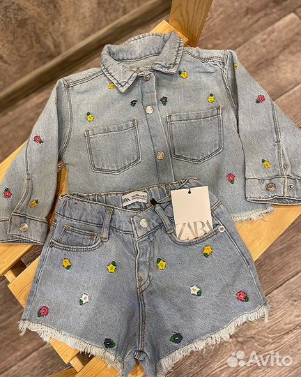 Костюм джинсовый Zara