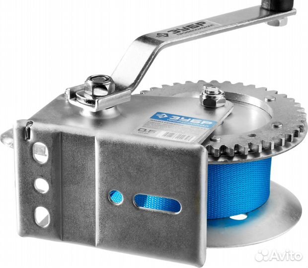 Лебедка ручная барабанная зубр Профессионал, тя