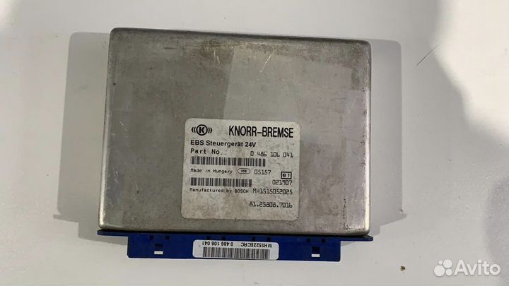 81258087016 Блок управления EBS MAN