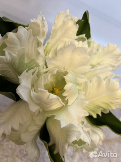 Тюльпан кудрявый цветок искусственный