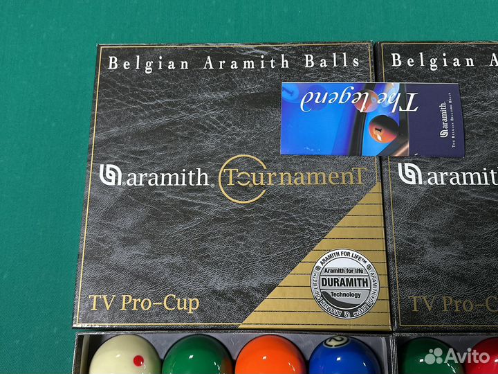 Шары aramith tournament PRO-CUP TV pool 57,2мм