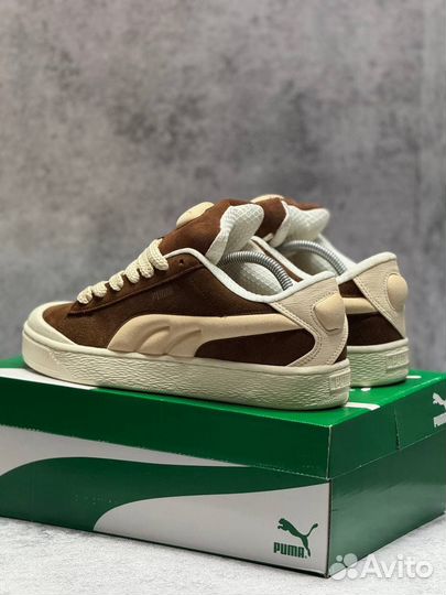 Puma Suede XL Crush Preserves Brown Mushroom