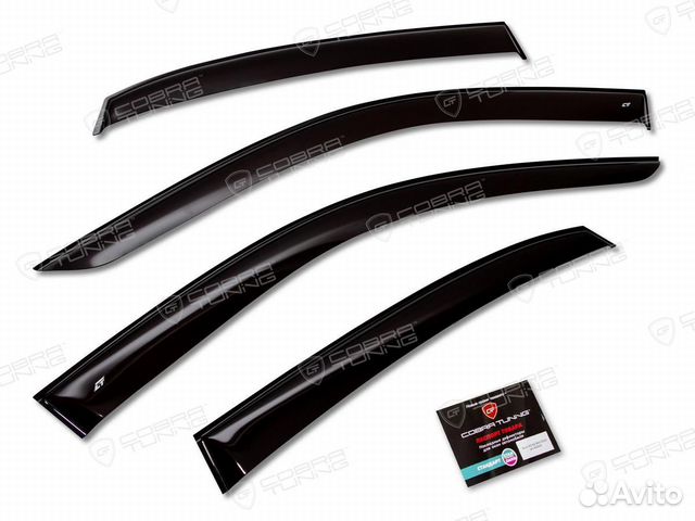 Дефлекторы окон для Nissan Аlmera II Sd (N16)