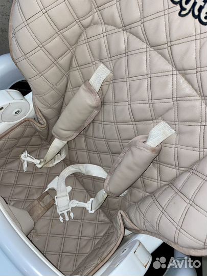 Стульчик для кормления babyton кофейный