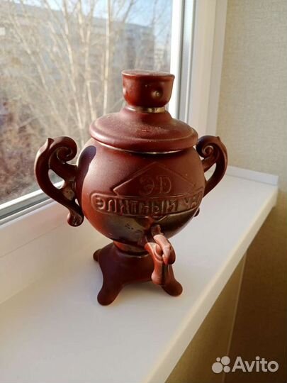 Самовар керамический декоративный