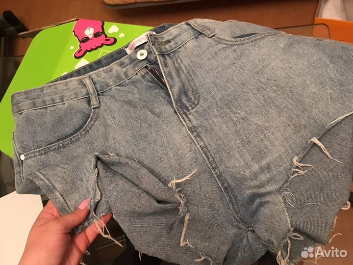 Шорты джинсовые женские 48