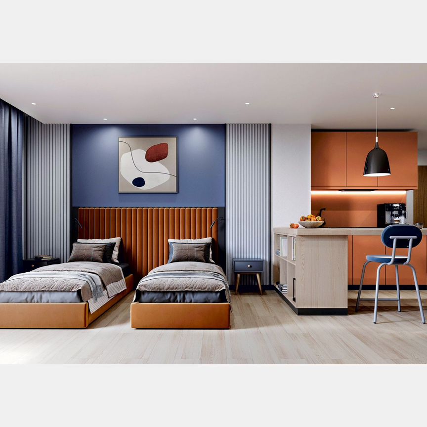 Апартаменты-студия, 27,6 м², 7/14 эт.