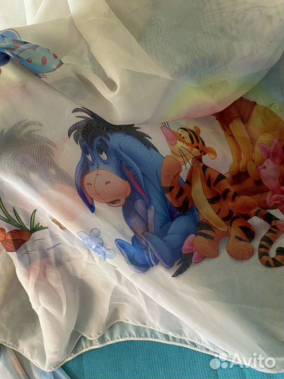 Шторы детские+тюль