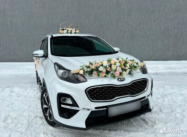 Прокат свадебных украшений на авто