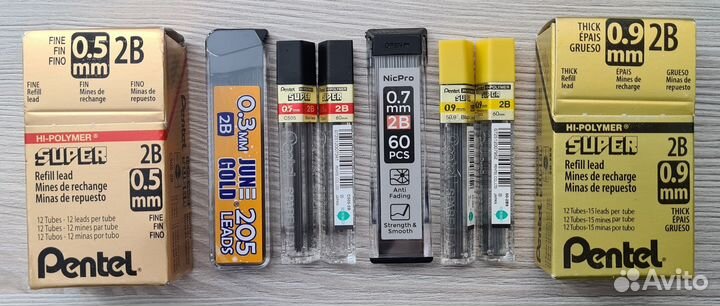 Карандаши стержни ручки Pentel Pilot