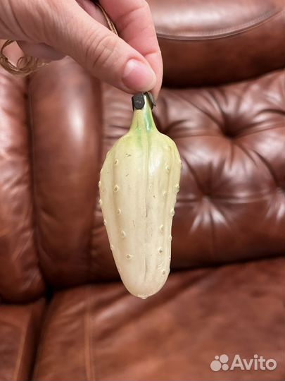 Елочные игрушки СССР Огурец