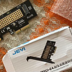 М2 NVMe pci-express 4.0/3.0 адаптер