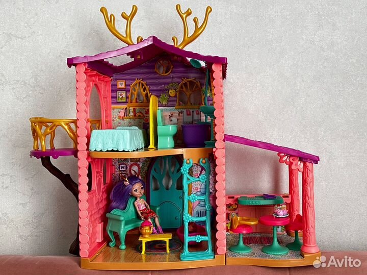 Набор игровой Энчантималс «Домик Данессы Оленни»