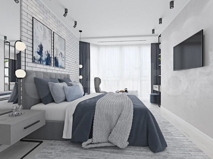 1-к. квартира, 60 м², 14/16 эт.