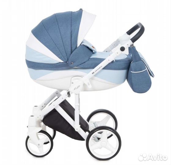Коляска 2 в 1 adamex barletta 2.0