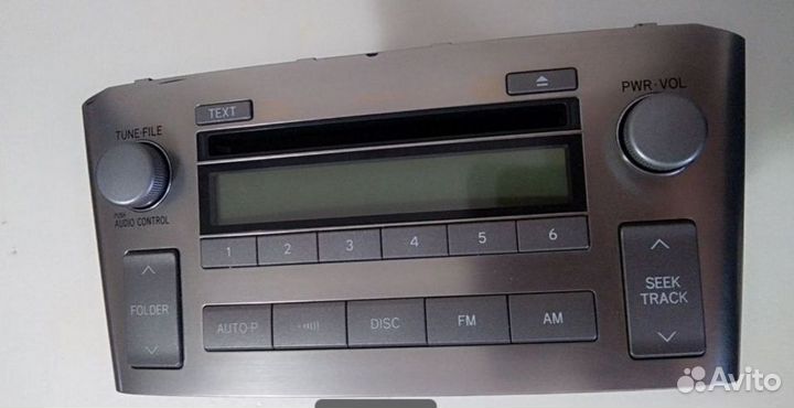 Магнитола toyota avensis