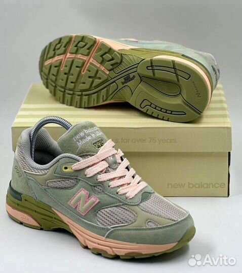 Женские Кроссовки New Balance 993 Премиум