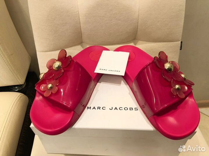 Шлепки Marc Jacobs оригинал новые 39 размер
