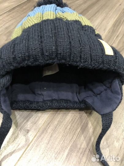 Комплект зимний шапка и Шарф для мальчика