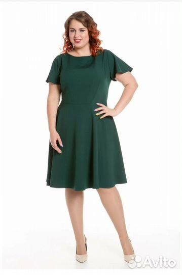 Платье plus size 56
