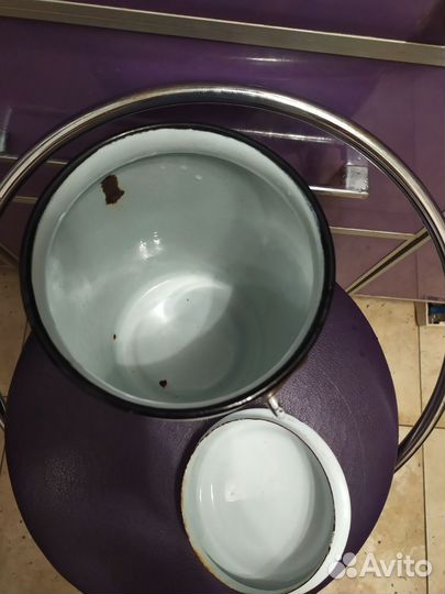 Бидон эмалированный СССР