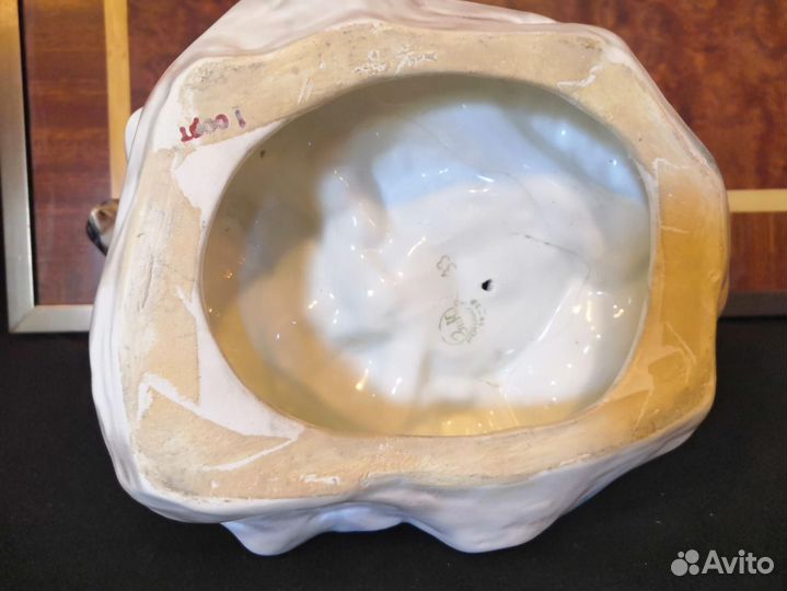 Фаянсовая фигурка «Куропатка», скульптор Кожин П