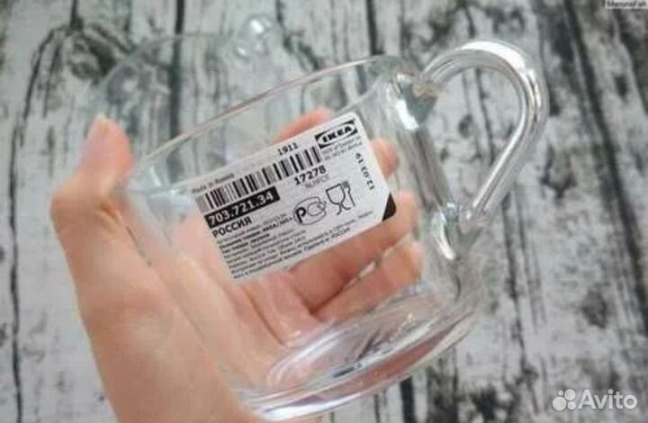 Кружки, пробковые подставки IKEA 365 +