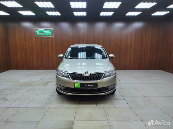 Skoda Rapid 1.6 МТ, 2017, 125 000 км
