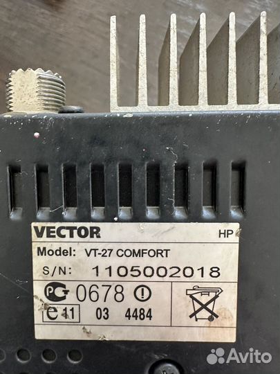 Рация vector vt-27