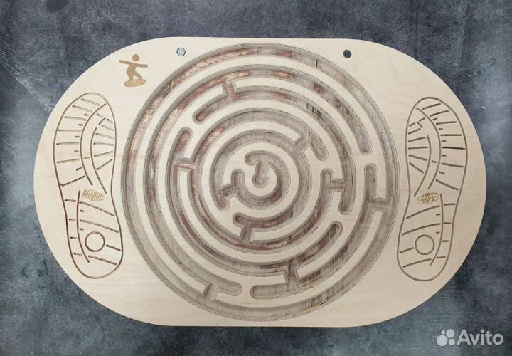 Баланс борд с лабиринтом