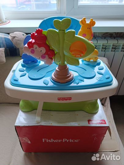 Стул бустер для кормления Fisher Price до 15 кг