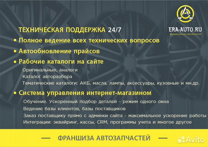 Франшиза магазина автозапчастей