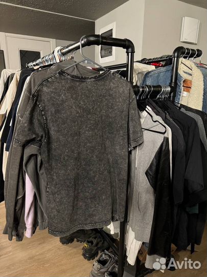 Футболка Alexander Wang Washed Black Оригинал