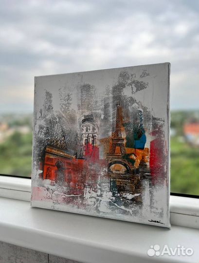 Картина на холсте История Парижа