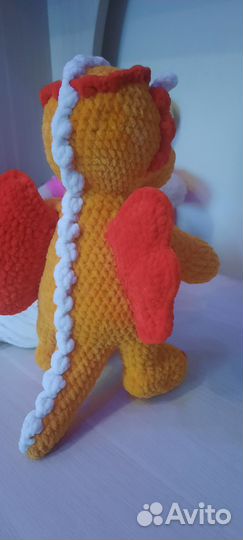 Мягкая игрушка дракон