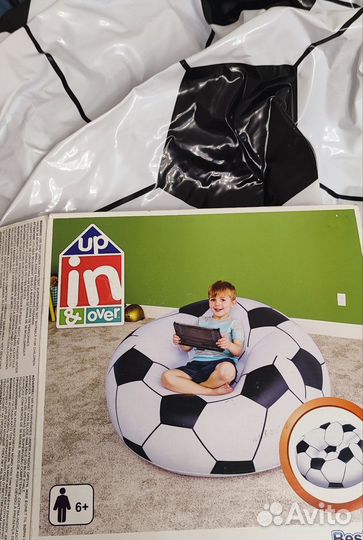 Надувное детское кресло
