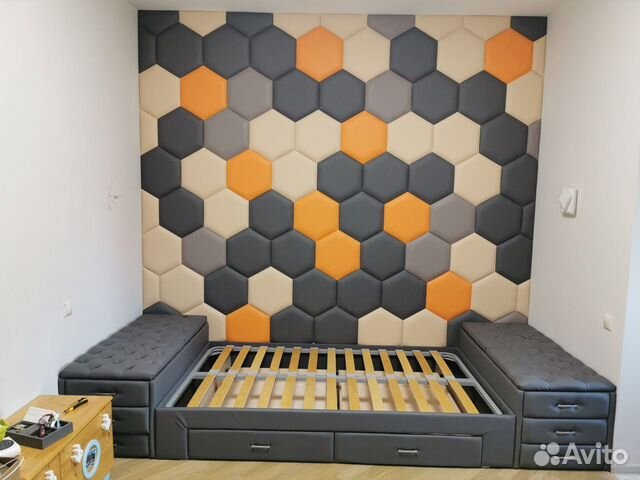 Мягкие стеновые панели, детская